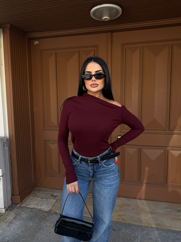 One Shoulder Blouse