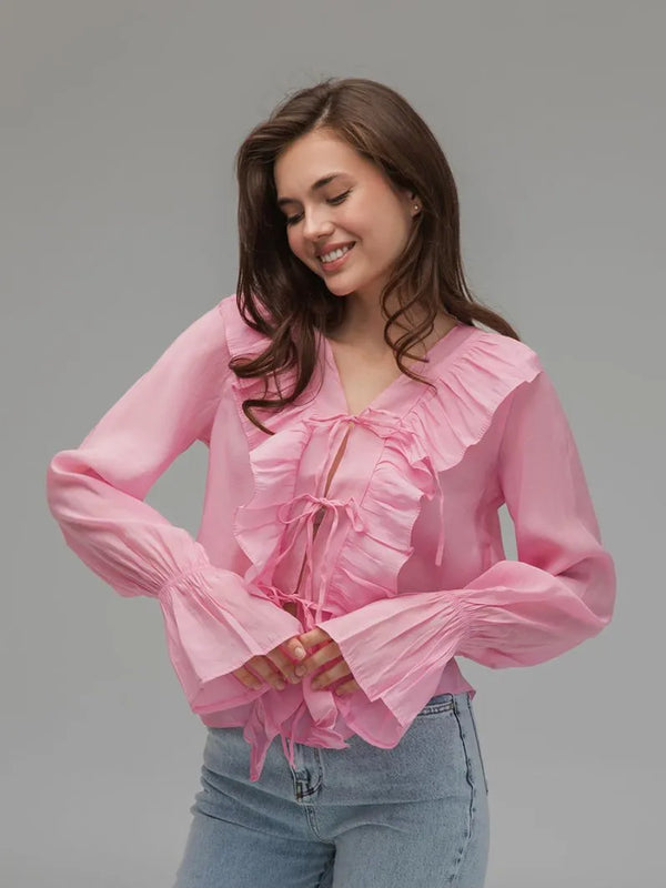 Ruffles Full Sleeve Shirt