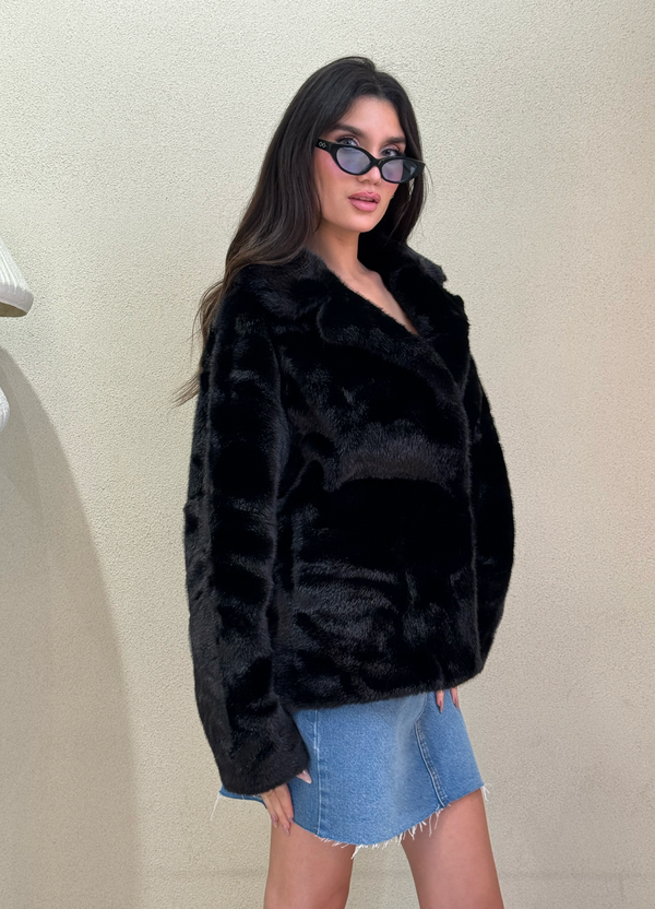 Faux Fur Short Jacket
