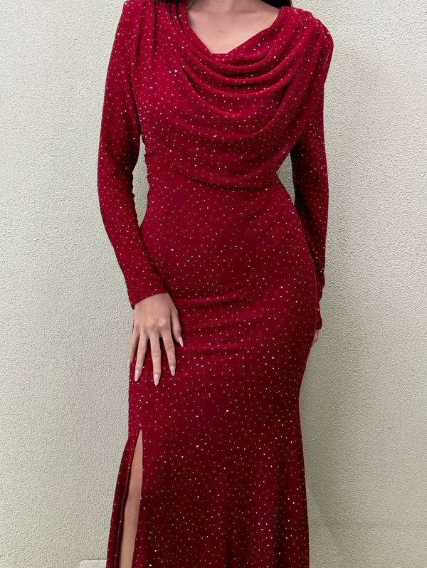 Crystalia Shiny Dress