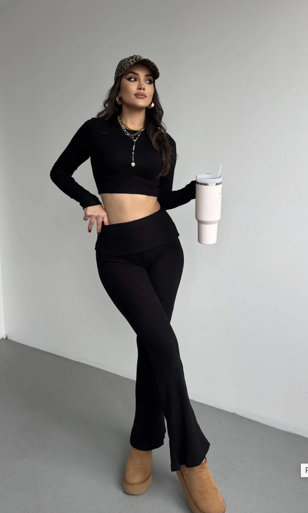 Stripped Lycra Pants