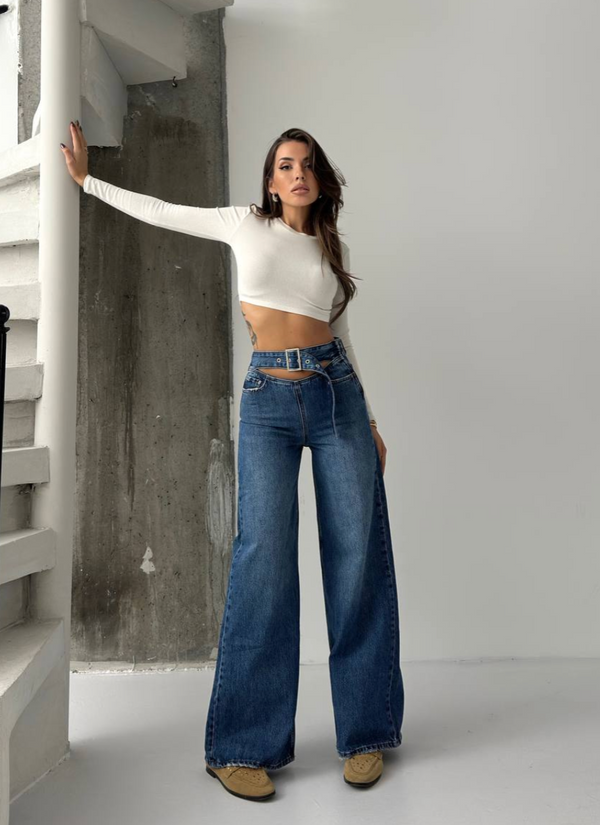 Sasha Belt Jeans