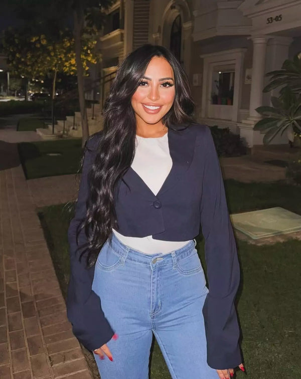 Cropped Blazer