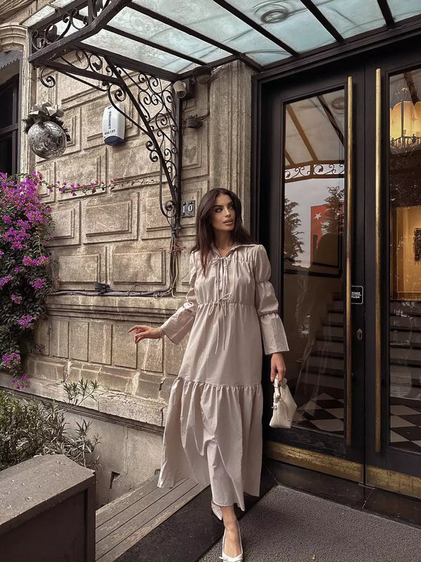 Relaxed Long Sleeve Dress