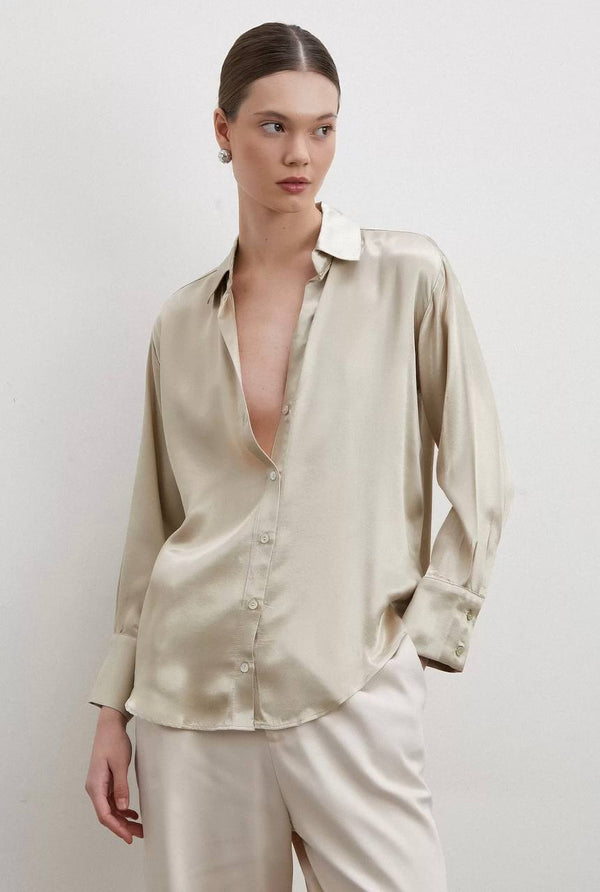 Classic Satin Shirt