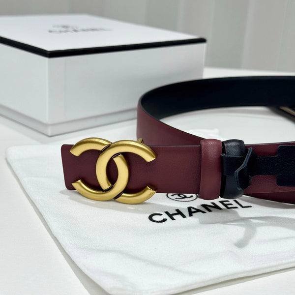 Chanel Leather Belt