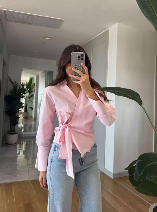 Criss Cross Bow Shirt